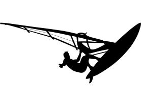 Stickers Muraux - Windsurf