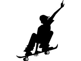 Adesivi Murali - Skate