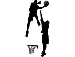 Wall Stickers - Basketball Player (Kit)