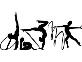 Wandtattoos - Rhythmische Gymnastik