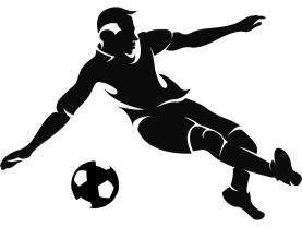 Vinil Decorativo - Jogador Futebol