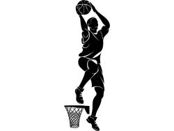 Wall Stickers - Basketball Player