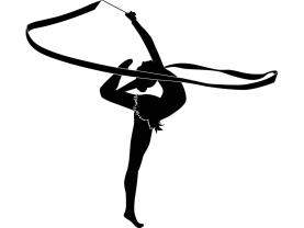 Stickers Muraux - Gymnastique Rythmique