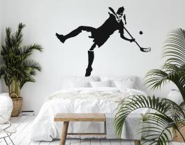 Kvindelig Floorballspiller