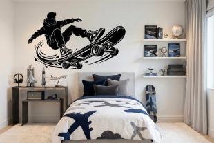 Skater Performing a Skate Maneuver