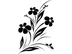 Vinil Decorativo - Flor Margarida