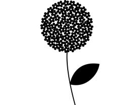 Muurstickers - Bloem