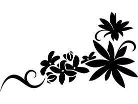 Muurstickers - Bloem