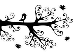 Wall Stickers - Branches & Birds