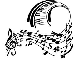 Vinilos Decorativos - Notas Musicales