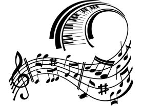 Adesivi Murali - Note Musicali