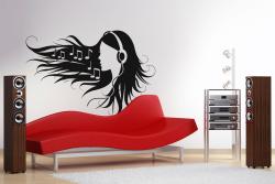 Girl with Headphones