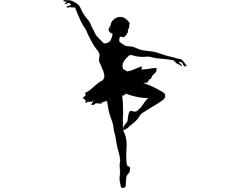 Wall Stickers - Ballet Dancer