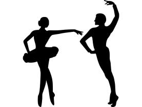 Wall Stickers - Ballet Dance (Kit)