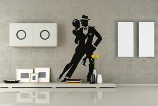 Couple Danseurs Tango