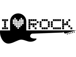 Väggdekor - Rock and Roll