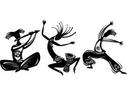 Vinilos Decorativos - Danza Tribal