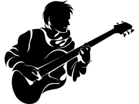 Stickers Muraux - Chanteur