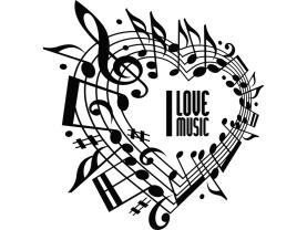 Stickers Muraux - Notes de Musique