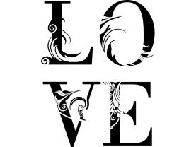 Muurstickers - Liefde