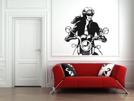 Motorcykel Flicka