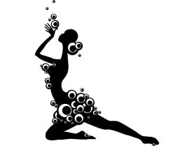 Wandtattoos - Ballett