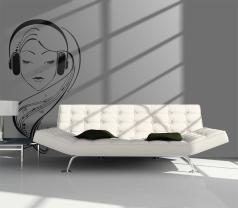 Girl with Headphones