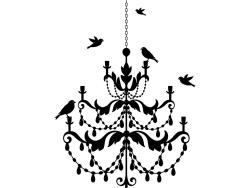 Wall Stickers - Chandelier