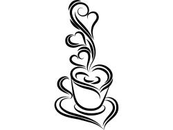 Wall Stickers - Coffee Cup