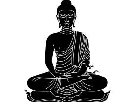 Adesivi Murali - Statua Buddha