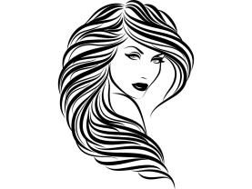 Wall Stickers - Pretty Girl Face