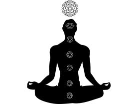 Stickers Muraux - Yoga 7 Chakras