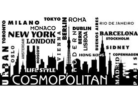 Vinil Decorativo - Cidades do Mundo