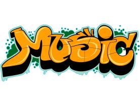 Wall Stickers - Graffiti Music