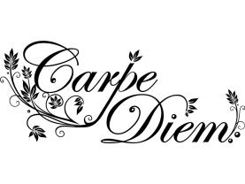 Vinil Decorativo - Carpe Diem
