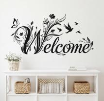 Welcome – Typographic Wall Art