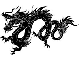 Stickers Muraux - Dragon