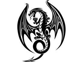 Adesivi Murali - Drago