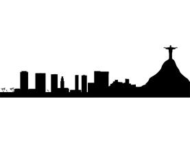 Veggklistremerker - Rio de Janeiro