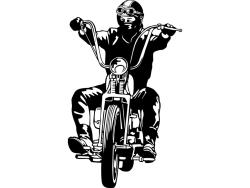 Wall Stickers - Chopper