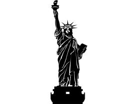 Vinil Decorativo - Estátua da Liberdade Nova York