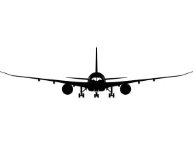 Väggdekor - Flygplan